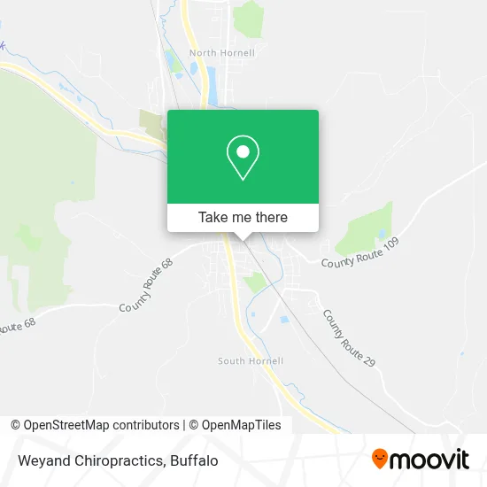 Weyand Chiropractics map