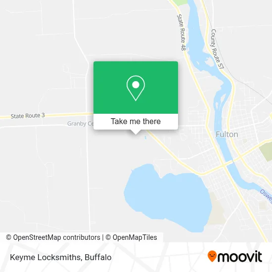 Keyme Locksmiths map