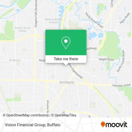 Vision Financial Group map