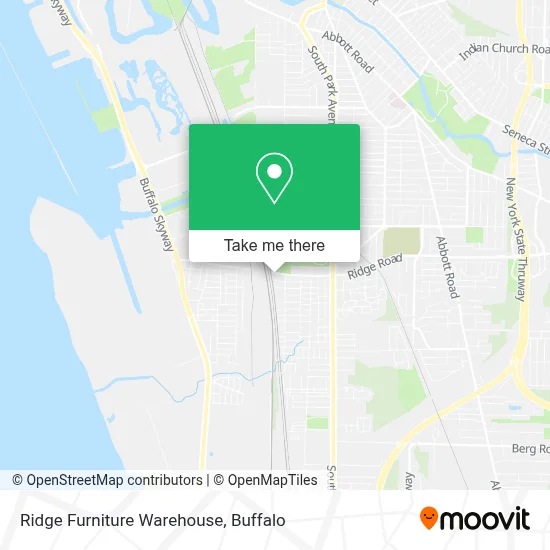 Ridge Furniture Warehouse map