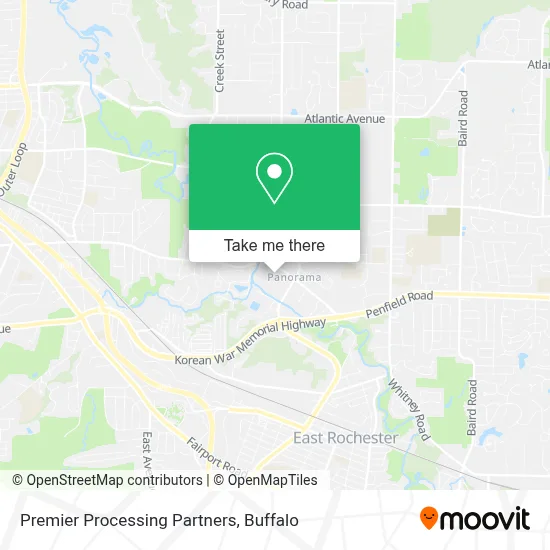 Premier Processing Partners map