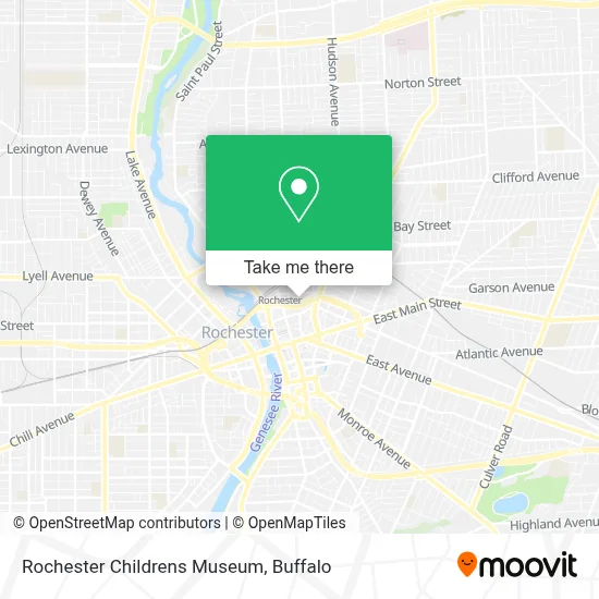 Rochester Childrens Museum map