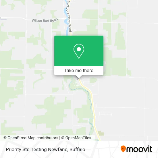 Priority Std Testing Newfane map