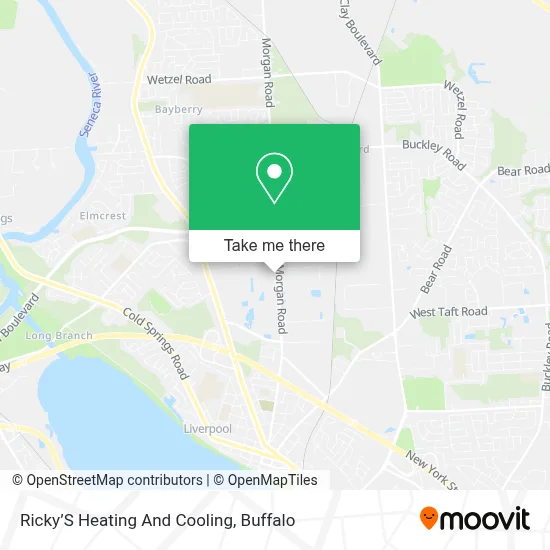 Ricky’S Heating And Cooling map