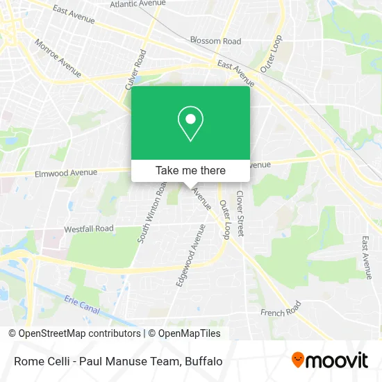 Rome Celli - Paul Manuse Team map