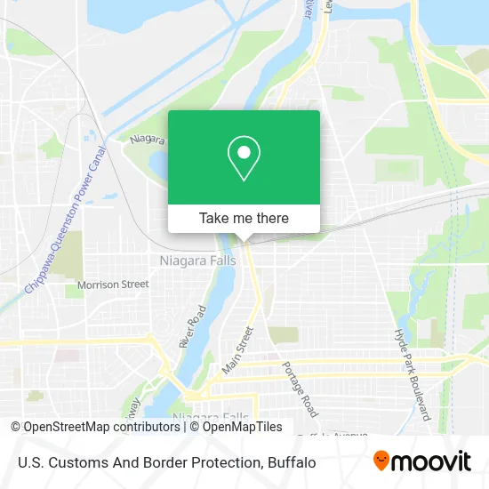 U.S. Customs And Border Protection map