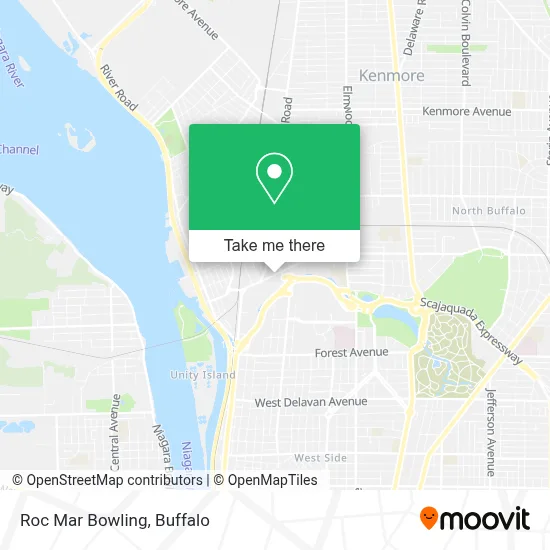 Roc Mar Bowling map