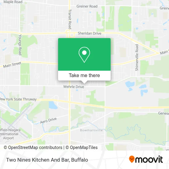 Two Nines Kitchen And Bar map