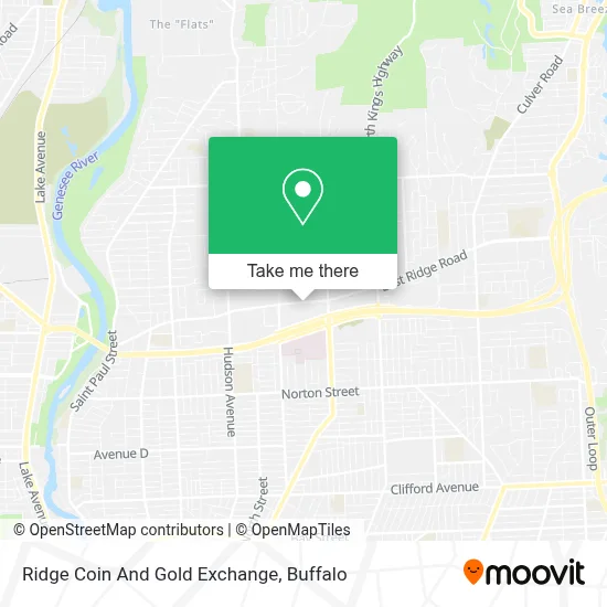 Ridge Coin And Gold Exchange map