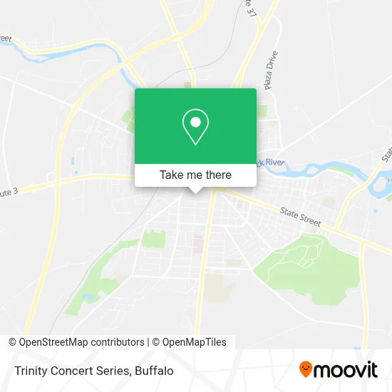 Trinity Concert Series map