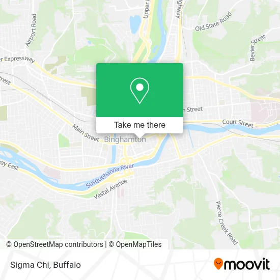 Sigma Chi map