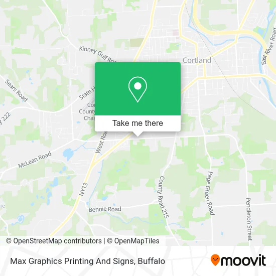 Max Graphics Printing And Signs map