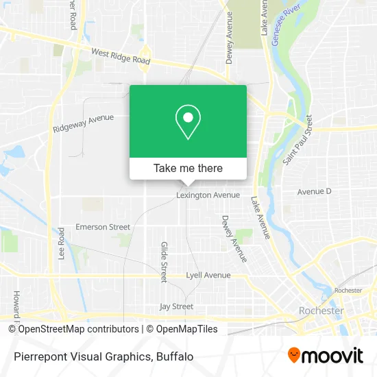 Pierrepont Visual Graphics map