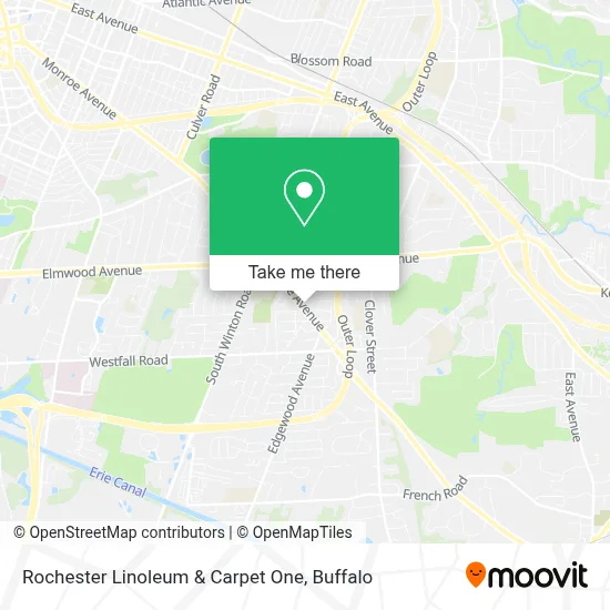 Rochester Linoleum & Carpet One map