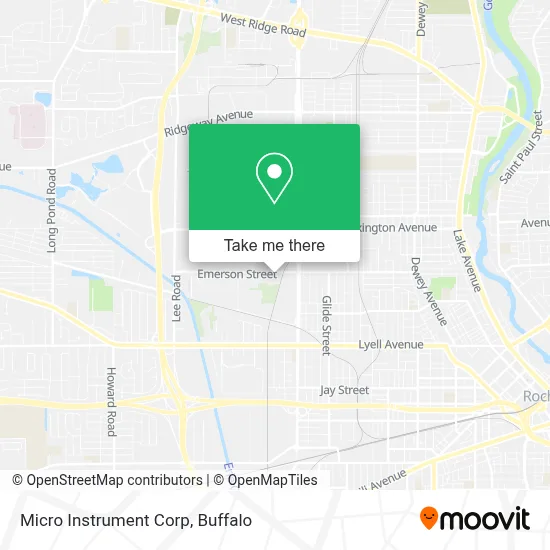 Micro Instrument Corp map