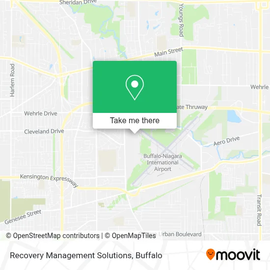 Recovery Management Solutions map