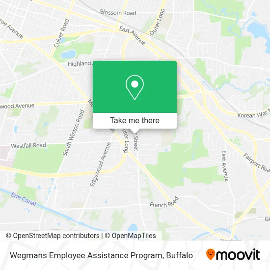 Wegmans Employee Assistance Program map
