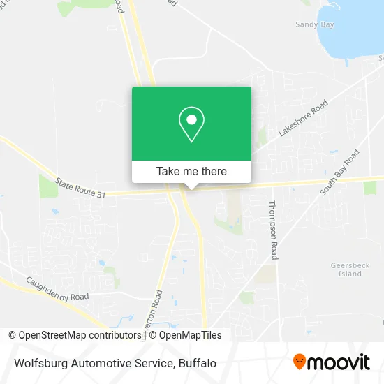 Wolfsburg Automotive Service map