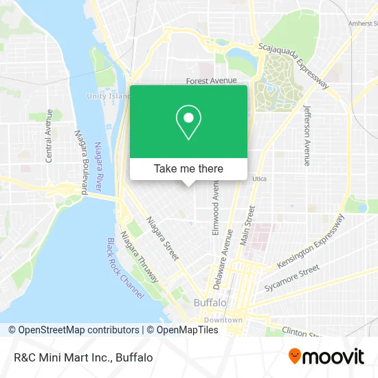 R&C Mini Mart Inc. map