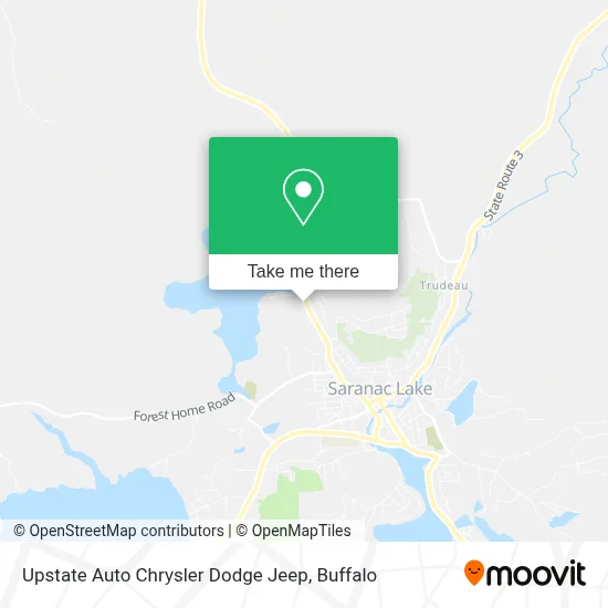 Upstate Auto Chrysler Dodge Jeep map