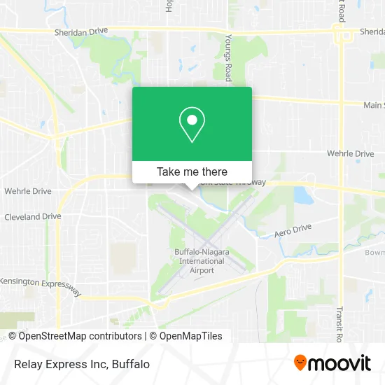 Relay Express Inc map
