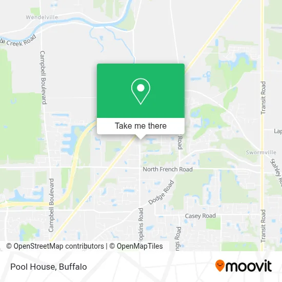 Pool House map
