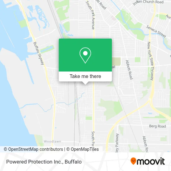 Powered Protection Inc. map