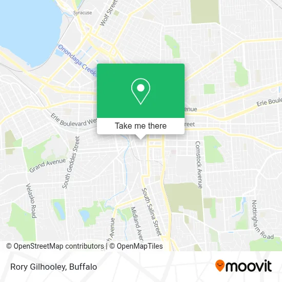 Rory Gilhooley map