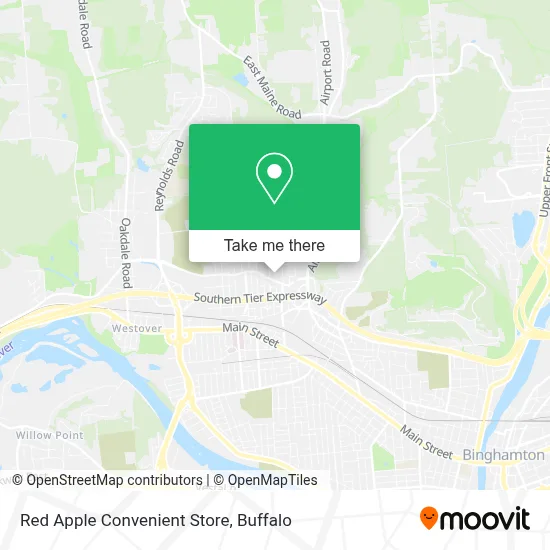 Red Apple Convenient Store map