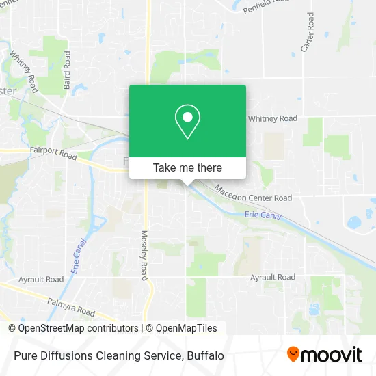 Pure Diffusions Cleaning Service map