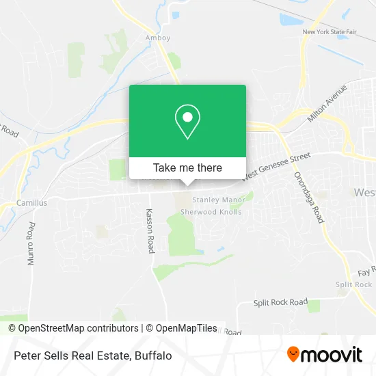 Peter Sells Real Estate map