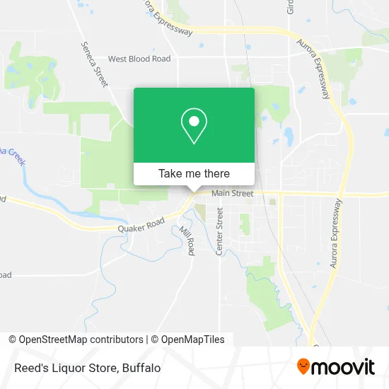 Reed's Liquor Store map