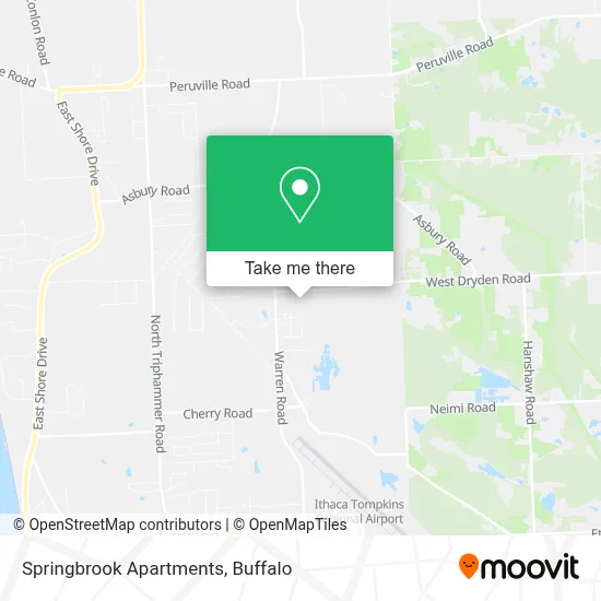Springbrook Apartments map