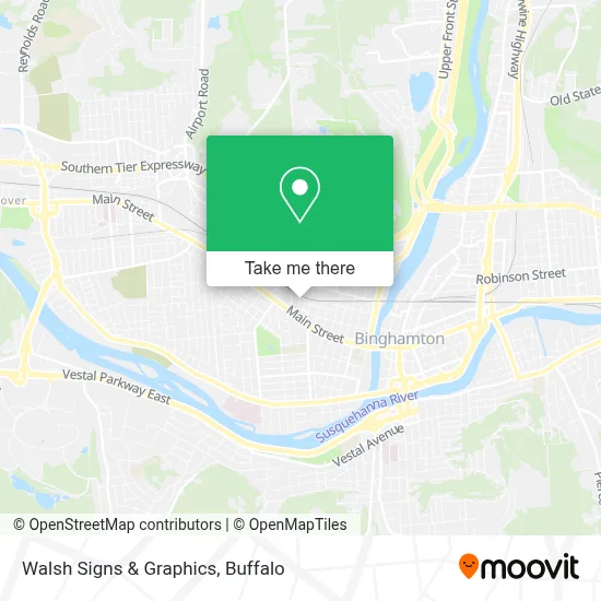 Walsh Signs & Graphics map
