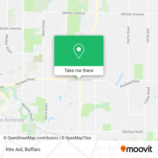 Rite Aid map