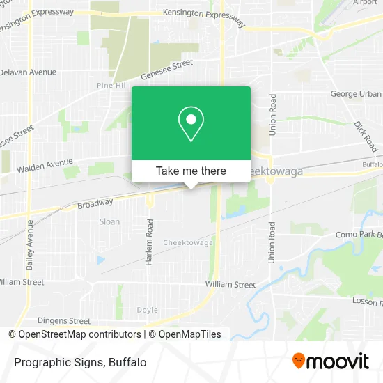 Prographic Signs map