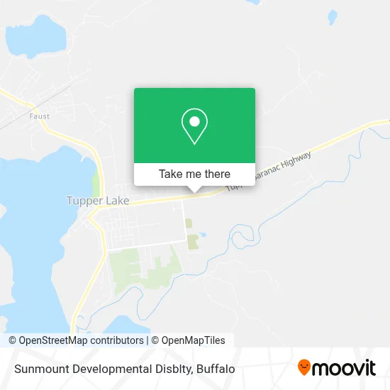 Sunmount Developmental Disblty map