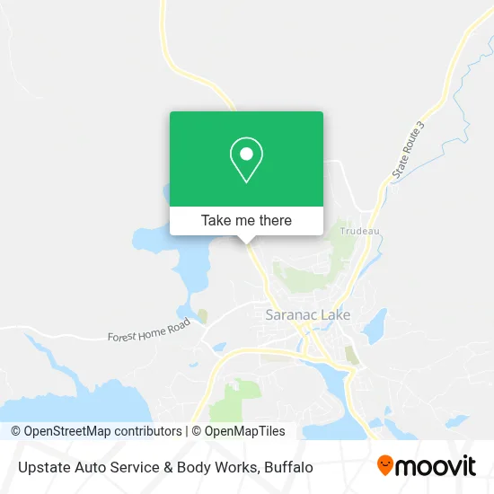 Upstate Auto Service & Body Works map
