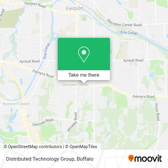 Distributed Technology Group map