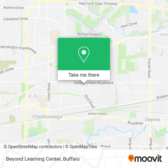 Beyond Learning Center map