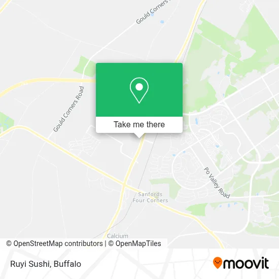 Ruyi Sushi map