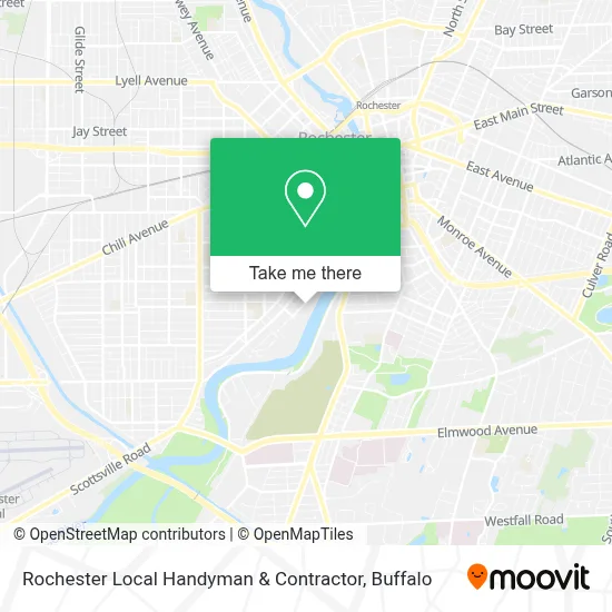 Rochester Local Handyman & Contractor map