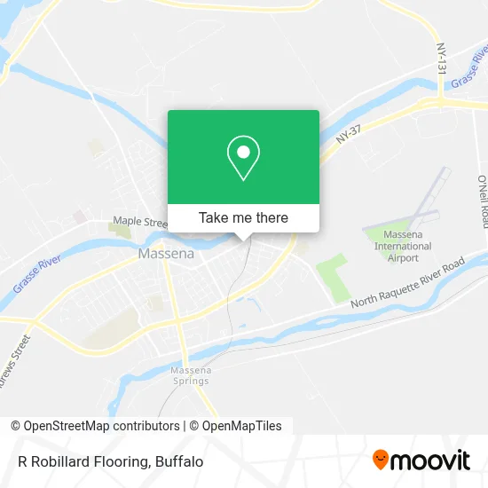 R Robillard Flooring map