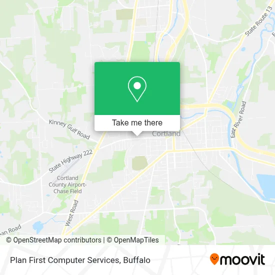 Plan First Computer Services map