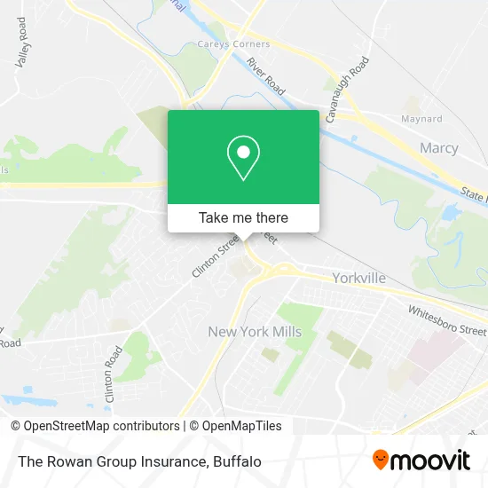 The Rowan Group Insurance map