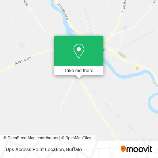 Ups Access Point Location map