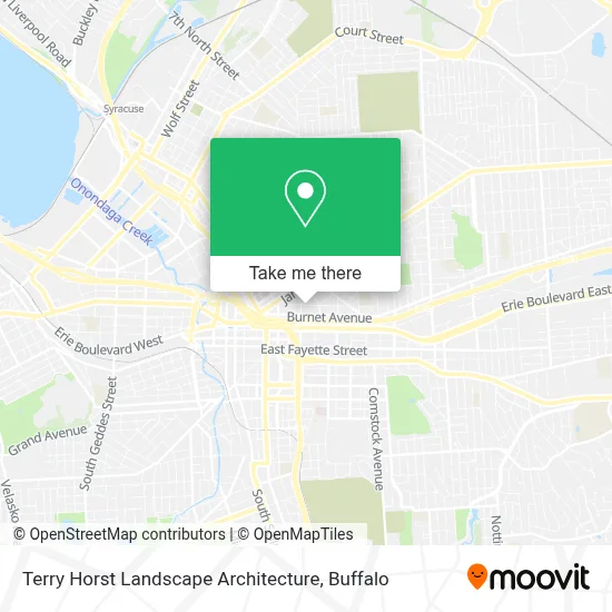 Terry Horst Landscape Architecture map
