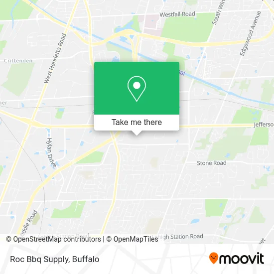 Roc Bbq Supply map