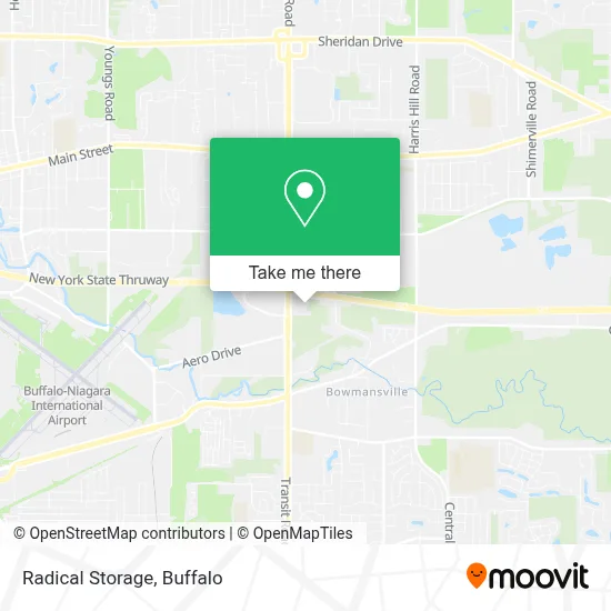 Radical Storage map