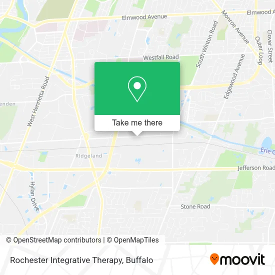 Rochester Integrative Therapy map